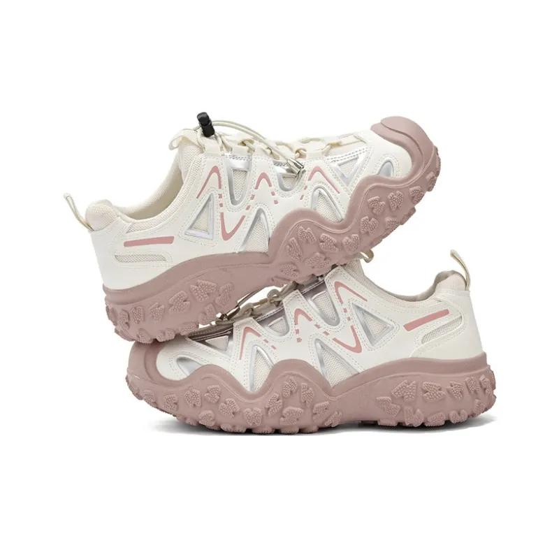 La Chapelle Non-slip Lightweight Low-Top Chunky Sneakers Women's-6