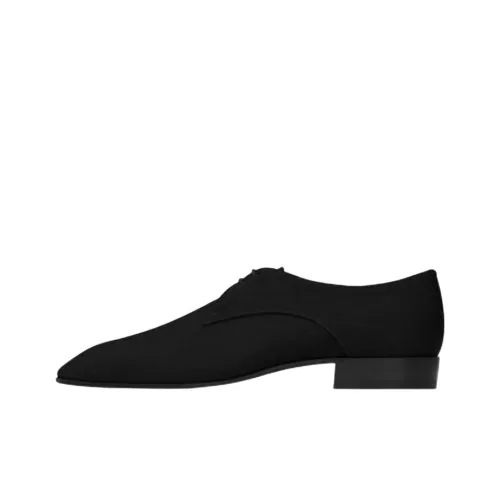 SAINT LAURENT GABRIEL Dress Shoes Men's Black