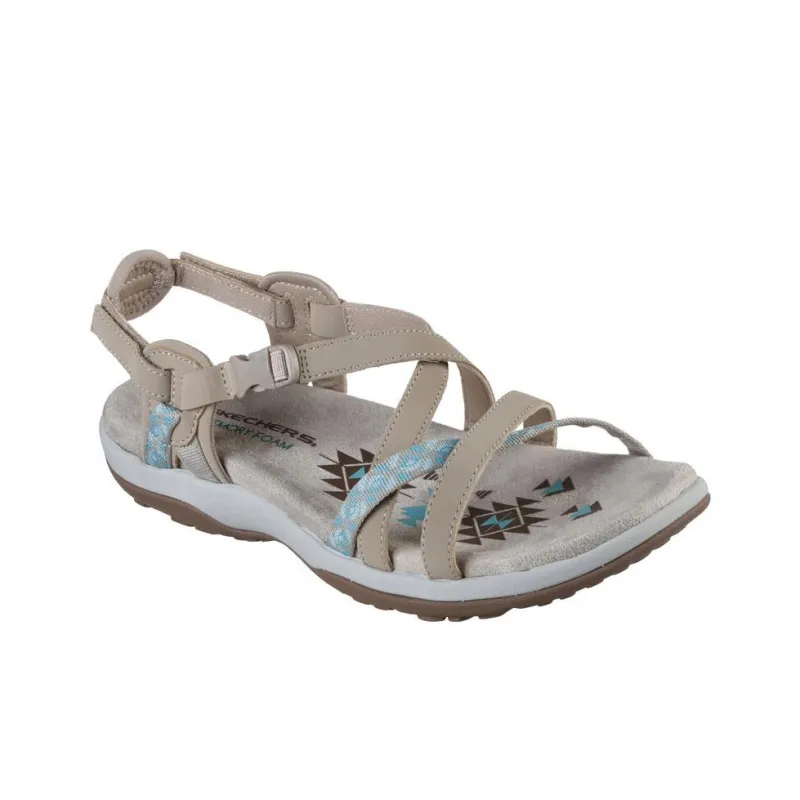 Skechers Reggae Slim Beach Sandals Women's Brown-2