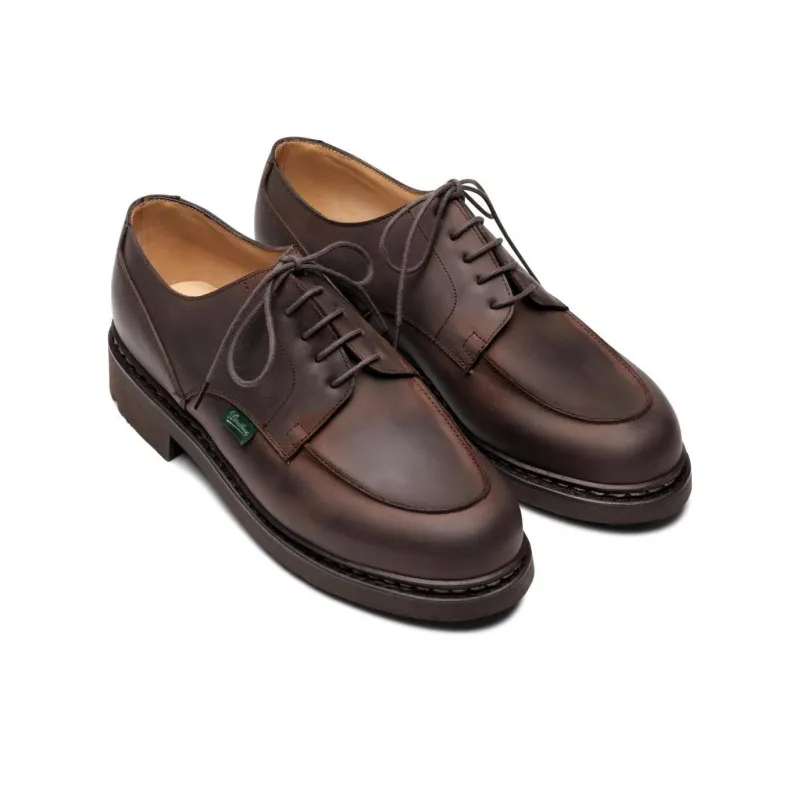Paraboot Chambord Casual Shoes Men's Dark Coffee-2