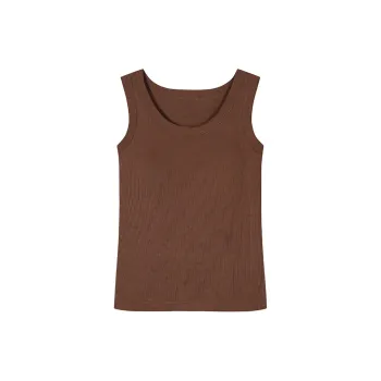 Ordifen Tank Tops Women's 1 Pack Brown