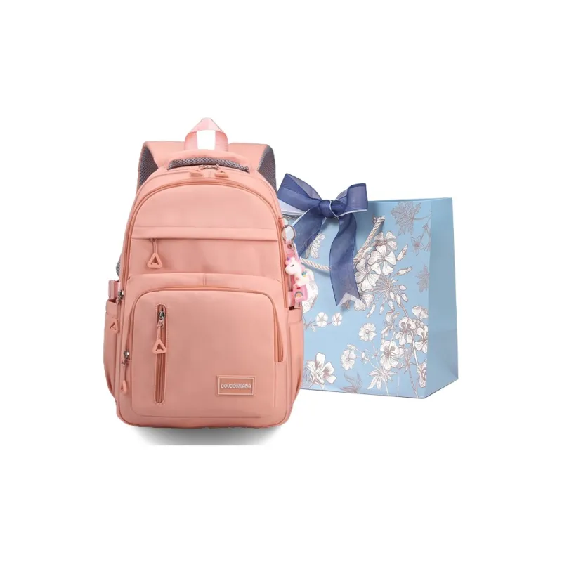 REDOO Nylon Backpack Regular Unisex Black/Pink/Purple/Orange/Blue-6