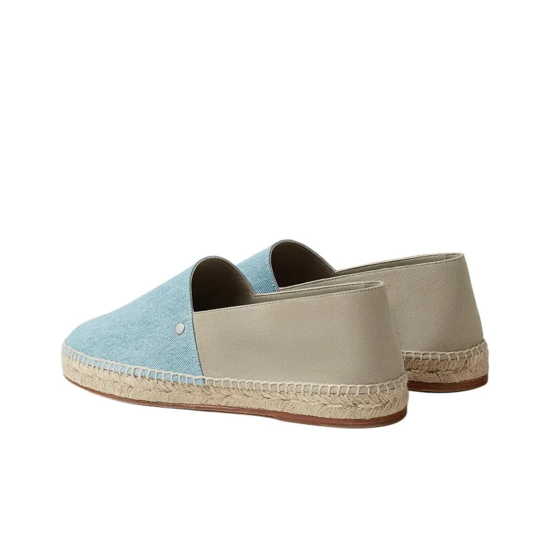 HERMES Joven Espadrilles Men's Blue-2
