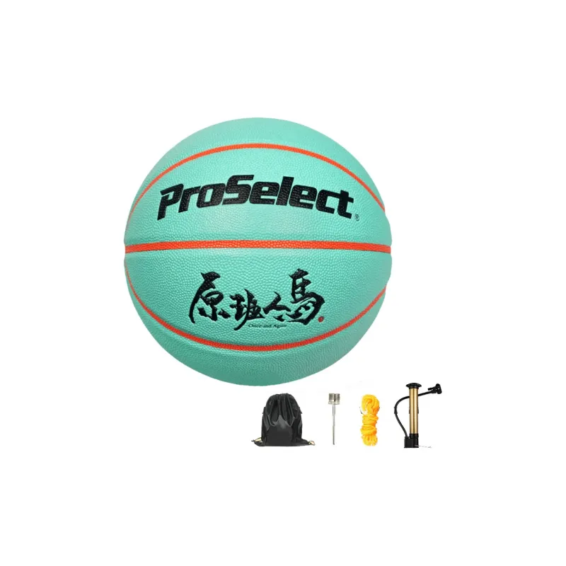 ProSelect PU Basketball Coral Blue Size 7 Training Unisex-0