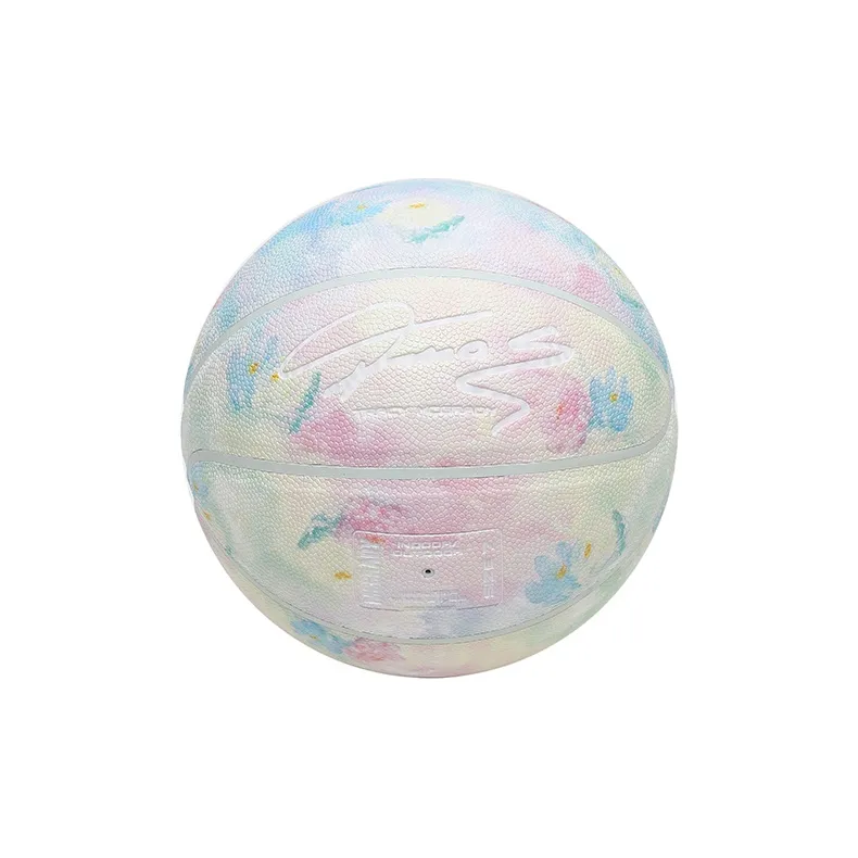 T-Mac Maddie Floral Collection PU Basketball Pink Size 7 Training Unisex-2