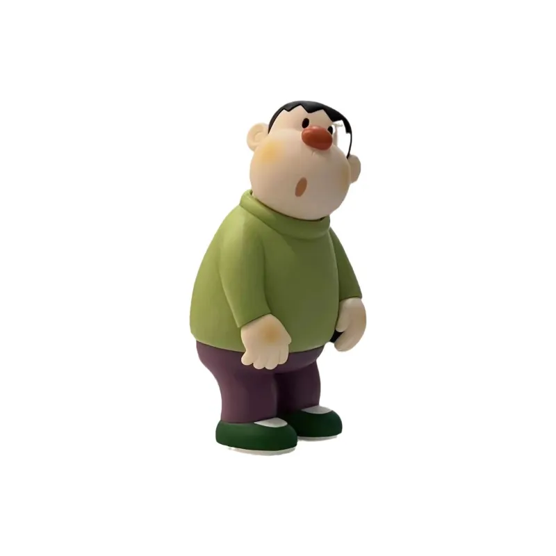 Ha Jie Bret Car Office Desktop Creative Ornament Takeshi Goda With A Tilted Head Chibi Figures-0