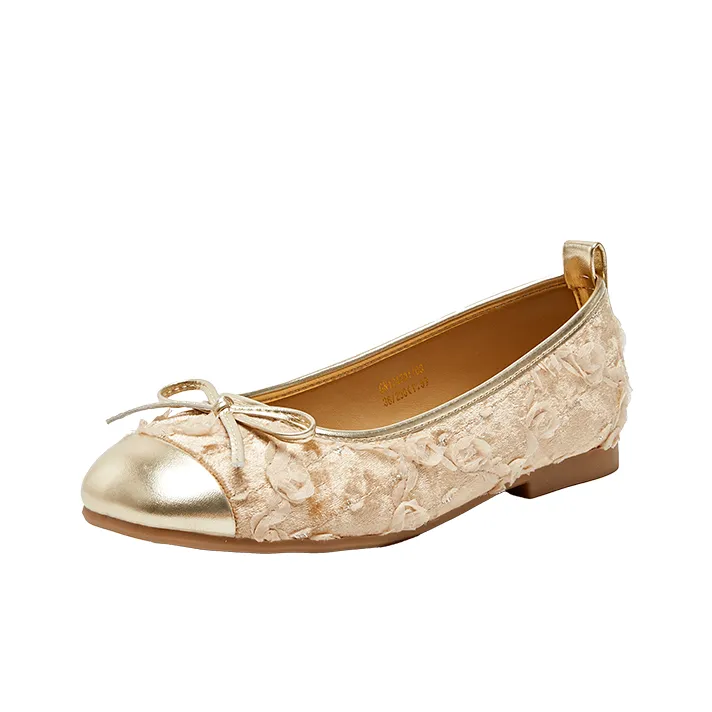 GNSJ Casual Single Shoes Women's Champagne-2