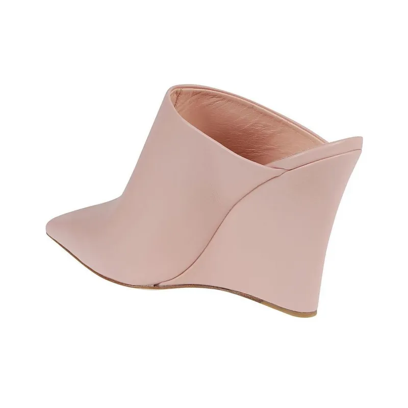 Paris Texas Pointed Toe Slip On Pumps-4