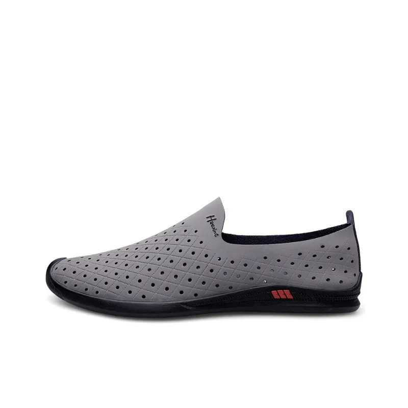 Extravagant Men's Casual Shoes Men Low Top Black Gray Beige-2