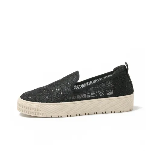Bull Charm Casual Single Shoes 3.5cm Women's