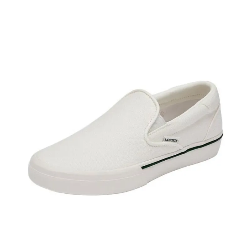 LACOSTE Casual Single Shoes Women's Ecru-1