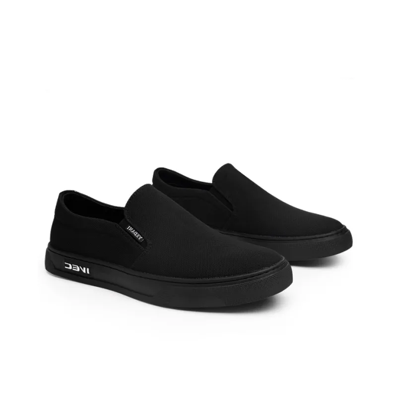 YEDANI Casual Shoes Men Low Top Black-2