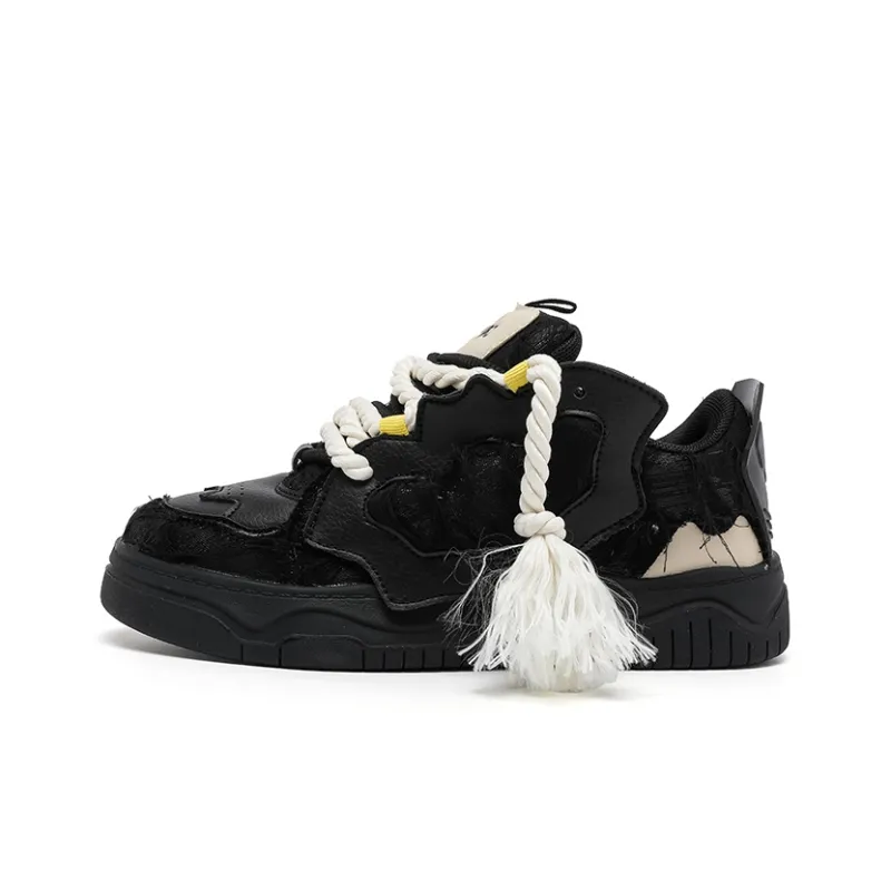 OHJC Slip-Resistant Cushioning Wear-Resistant Lightweight Breathable Low-Top Skateboard Shoes Unisex-15
