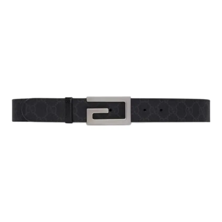 GUCCI Reversible Leather Belt-1