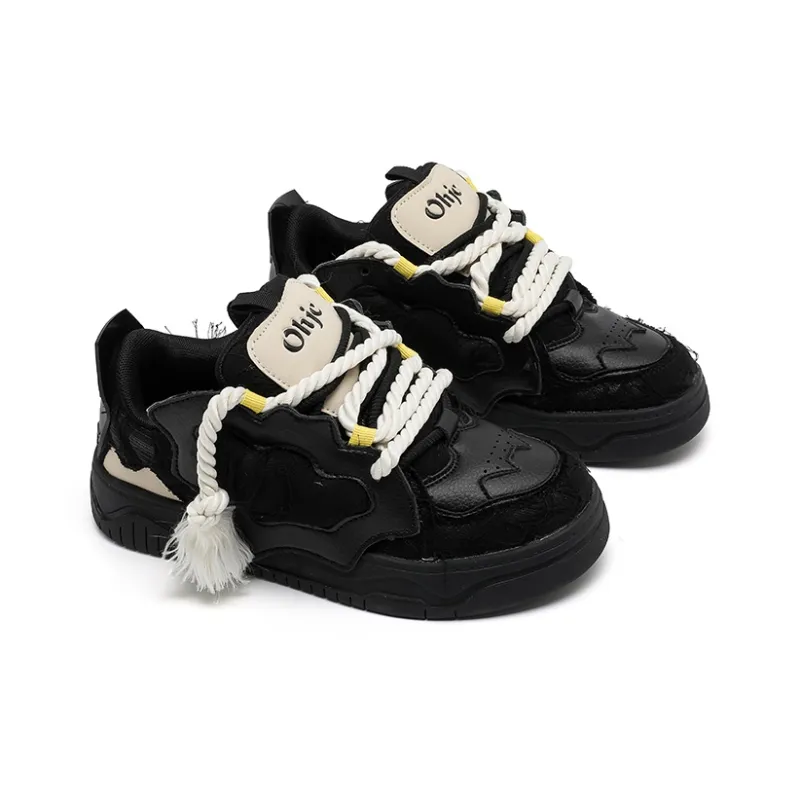 OHJC Slip-Resistant Cushioning Wear-Resistant Lightweight Breathable Low-Top Skateboard Shoes Unisex-18