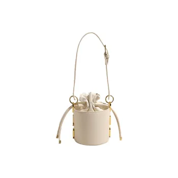 BRINCH PU Shoulder Bag Regular Women's Pink/Black/Silver/Red/Brown/Ecru