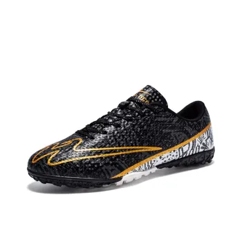 DOUBLE STAR 88 Breathable And Lightweight Soccer Shoes Unisex Black