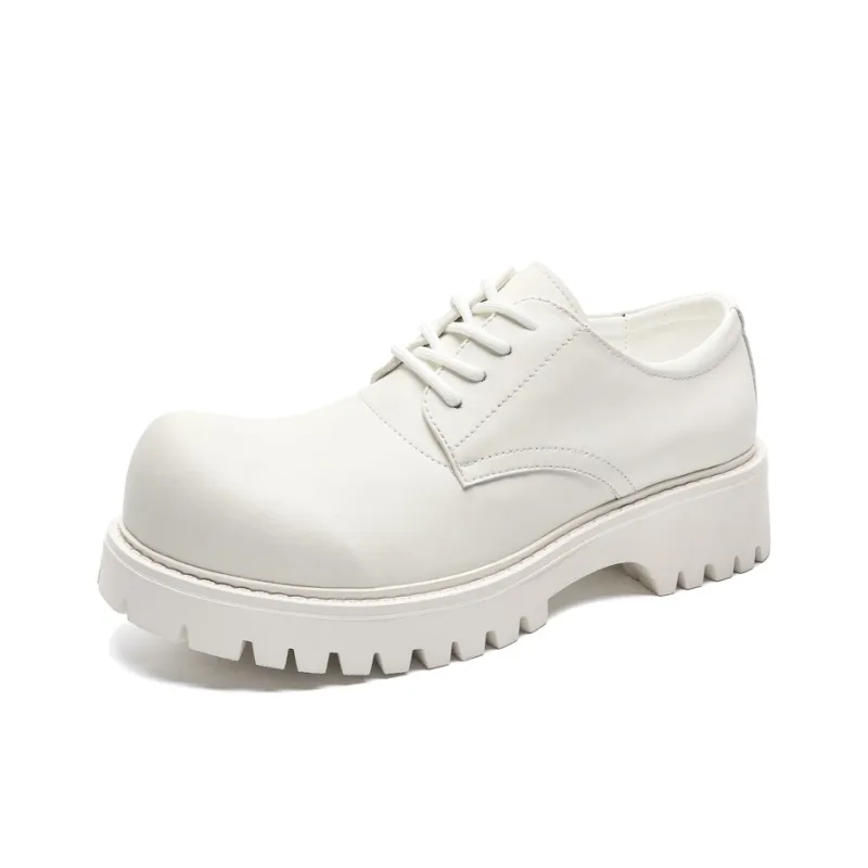 V ZERO FIVE Chunky Derby Shoes Casual Shoes Men's Fashion Minimalist Style British Western-16