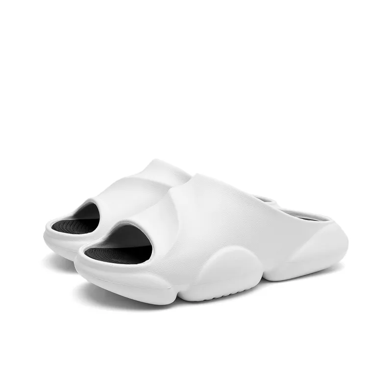 HLA Slide Slippers Men Black/White/Sand-1