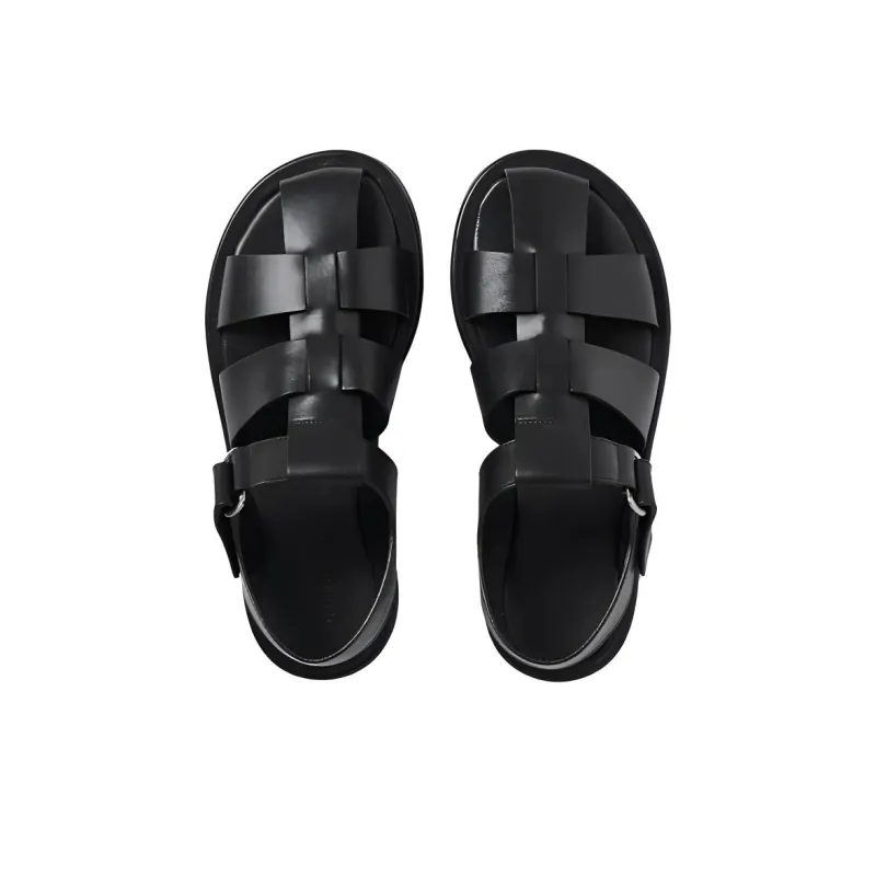 STUDIO NICHOLSON Roman Sandals Women's Black-3