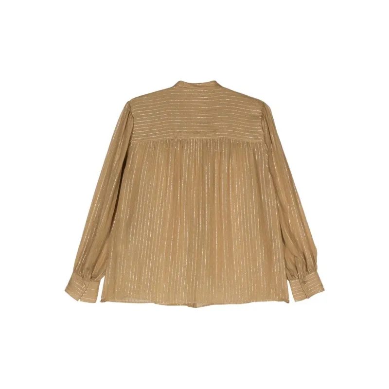 Chloé Lurex Silk Blouse-1