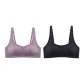 [2 Pack]Light Purple+Black