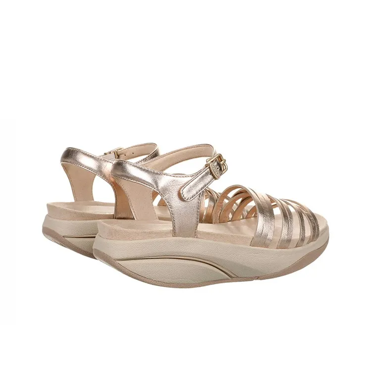 MBT Beach Sandals Women's Light Brown-3