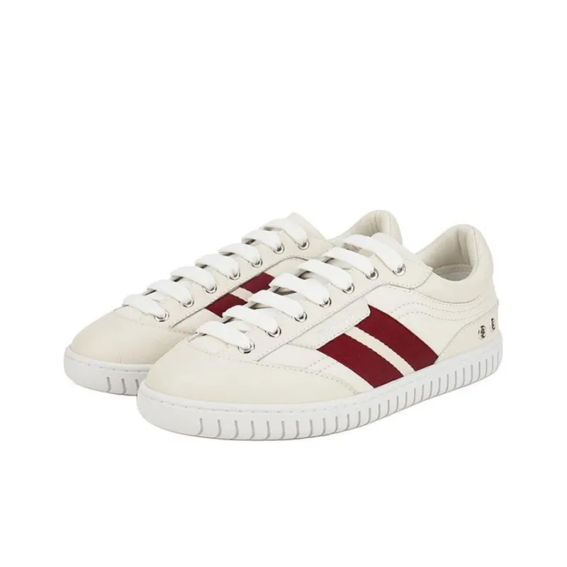BALLY Low Top Skateboard Shoes Men's Beige-3