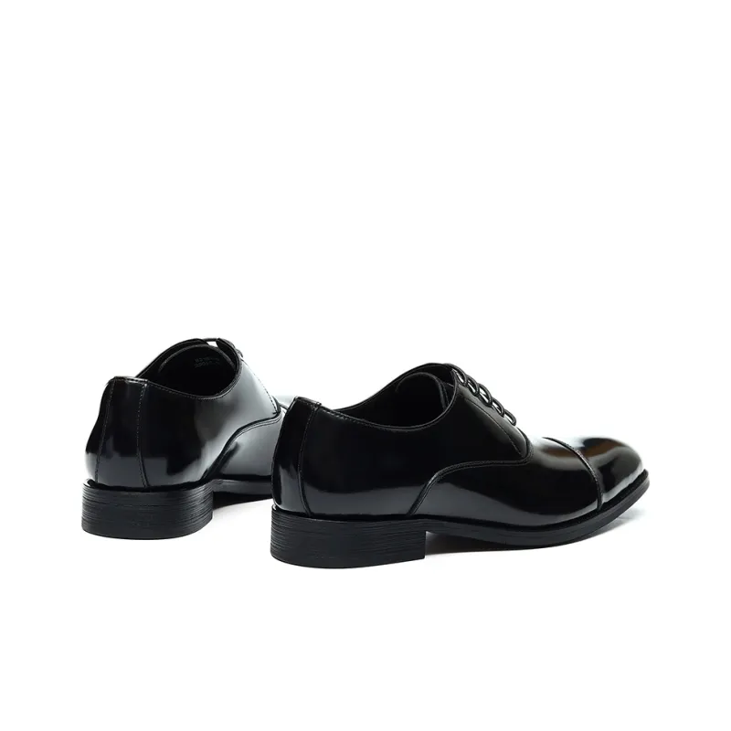 ASTON M.JAZZ Dress Shoes Men Low Top Black/Brown-6