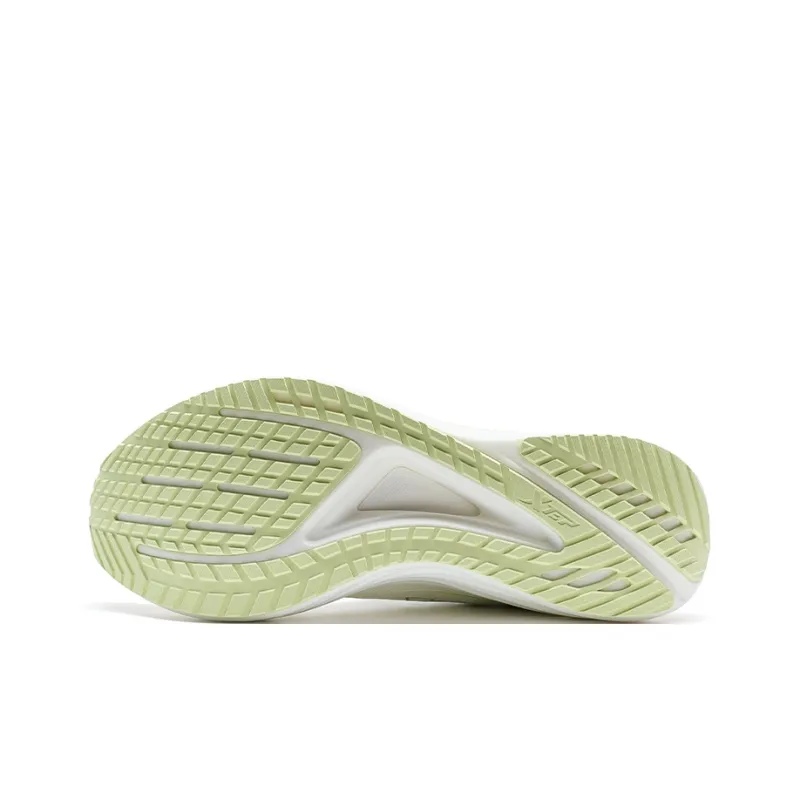 XTEP Running Shoes Men Low Top Sail White/Jelly Green-2