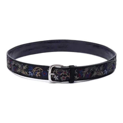 Orciani Floral-embroidered Belt