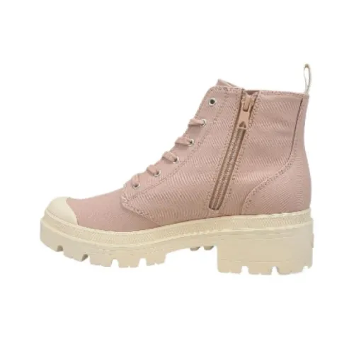 Palladium Anti-Slip Wear-Resistant High-Top Canvas Shoes Women's EARTH CLAY LIQ
