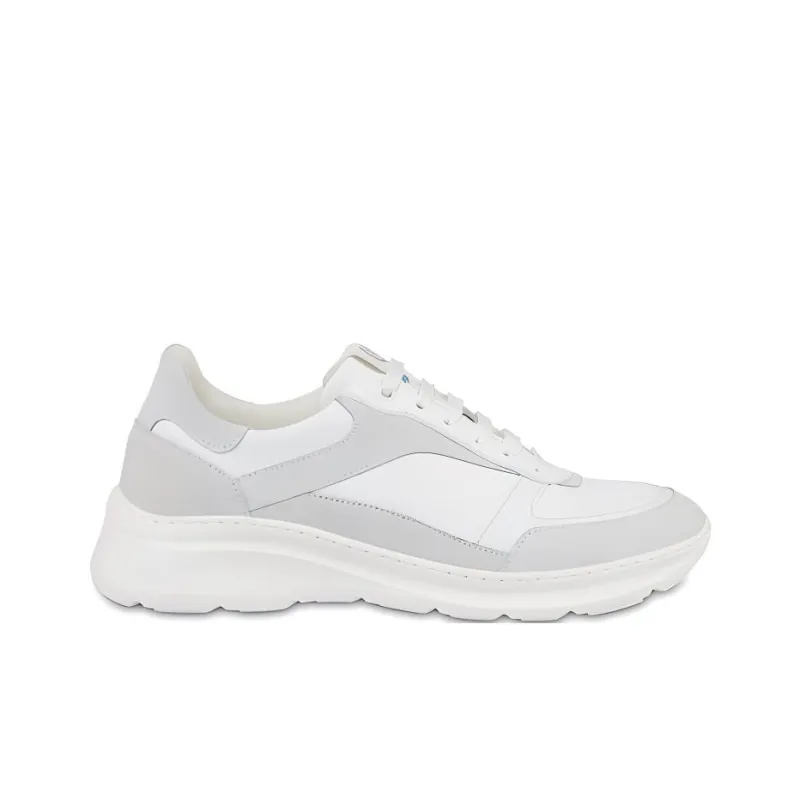 Pollini Sfera Low-Top Casual Shoes Men's White-1