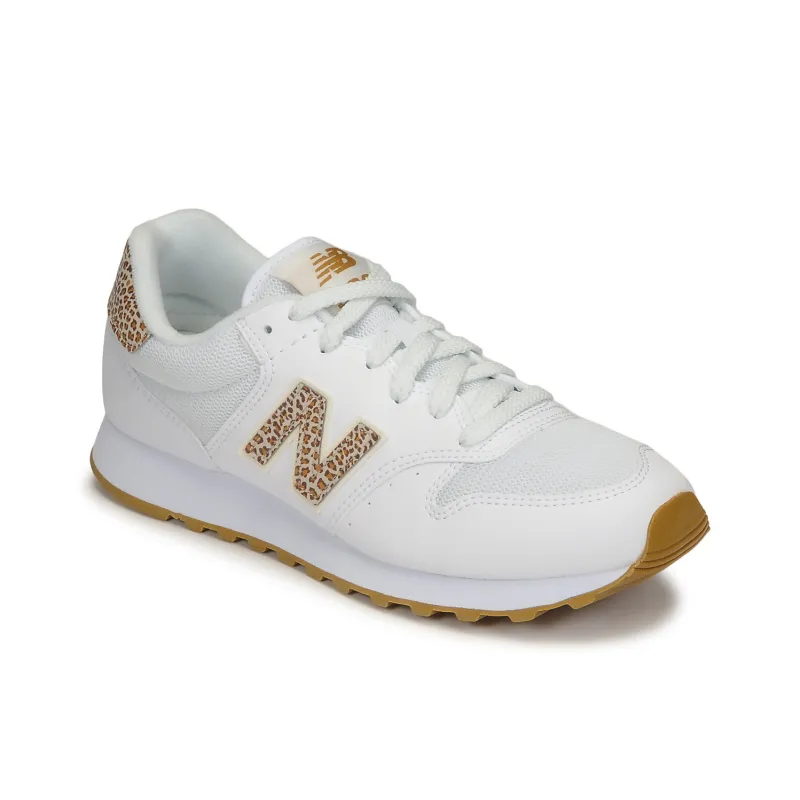 New Balance Shock Absorbers With Slip Resistant And Abrasion Resistant Properties Low Top Casual Shoes Women's White-1