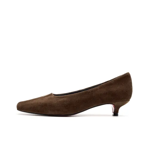 EBLAN High Heels Women's Brown