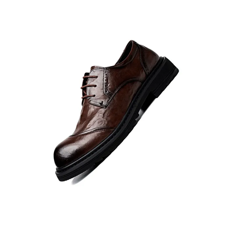 Cachiotti Men's Casual Shoes Men Low Top Black/Brown-6