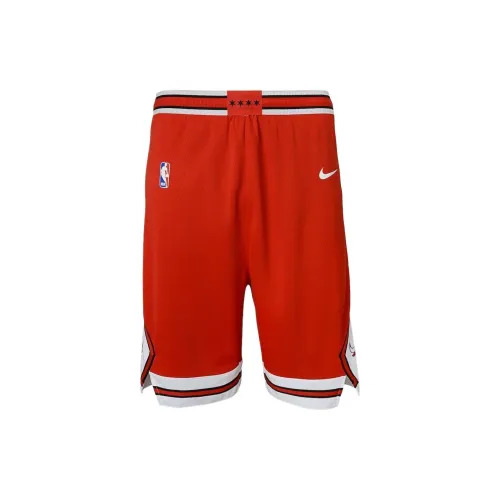 Nike X NBA Chicago Bulls Basketball Shorts Unisex Red