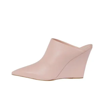 Paris Texas Pointed Toe Slip On Pumps