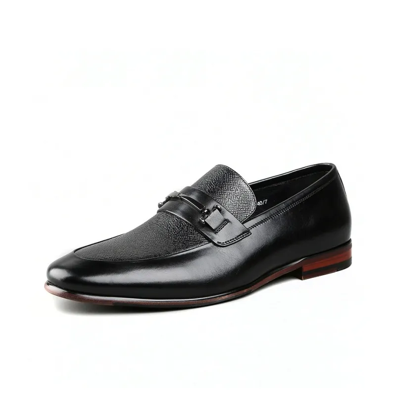 Bansley Loafers Men Black/Coffee-0