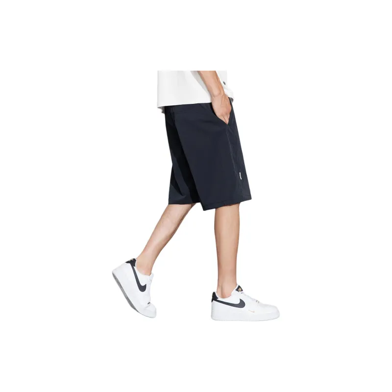 Tonlion Casual Shorts Men's Black-2
