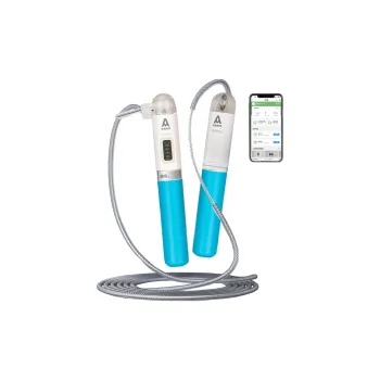 Deli Aerobic Fat Reduction Smart Counting Jump Ropes Adults PVC+Iron Alloy Rope ABS Controller 3m