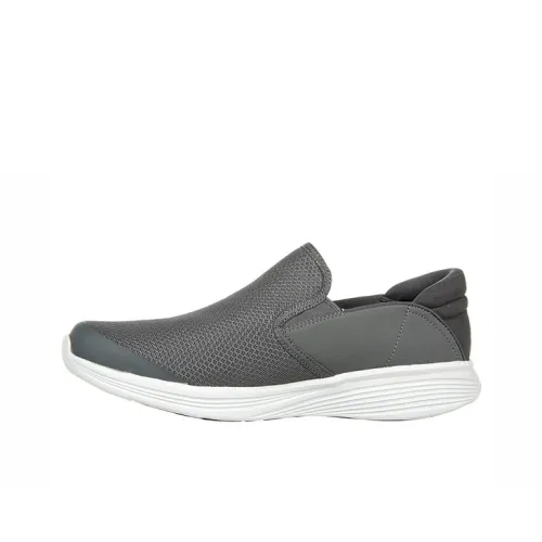 MBT Curved Sole Men's Platform Casual shoes Slingback For Commuting Arch Support Breathable Lightweight MODENA 1479Y Gray