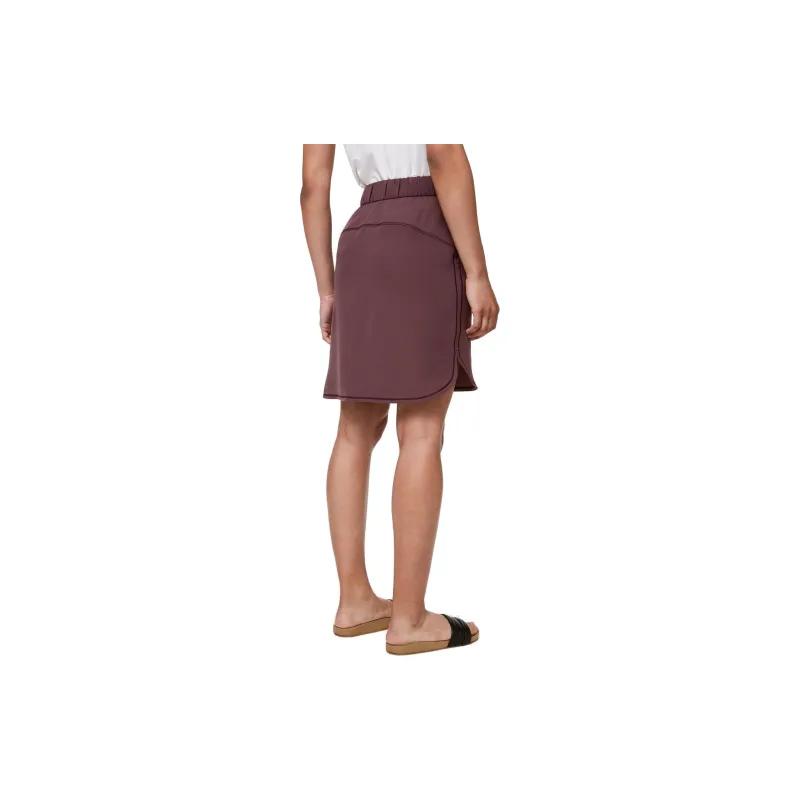 Lululemon On The Fly Casual Short Skirts Women's Brown Red-1