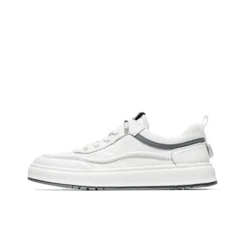 JANE HARLOW Low-Top Skateboard Shoes Men's White Gray