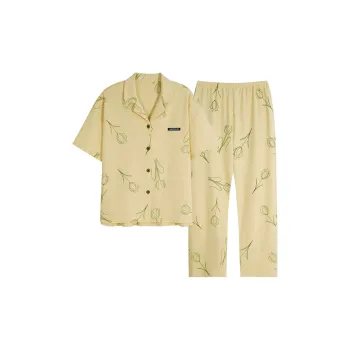 MIIOW Cool One Summer Series Pajama Set Women's Light Yellow