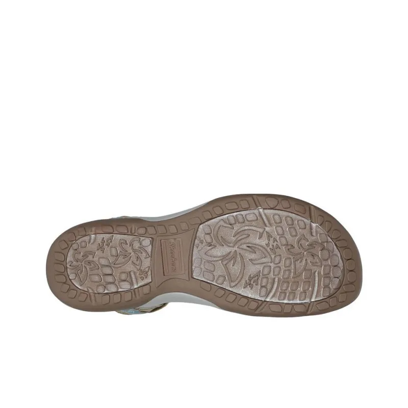 Skechers Reggae Slim Beach Sandals Women's Brown-4