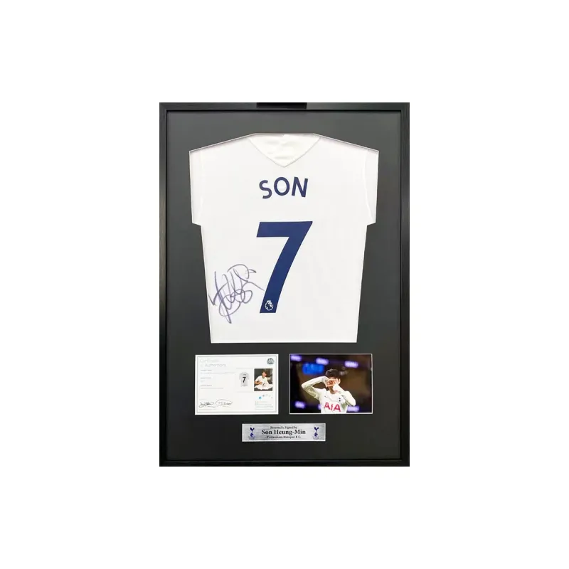 Huayitaojin Football Fan Supply With EM Hendley Officially Signed Company Certificate Match Worn Jersey Framed-0