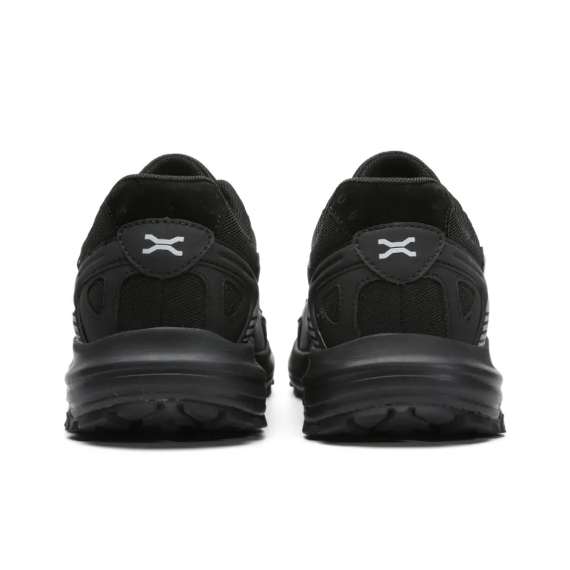 Jeep Cushioning Anti Slip Wear Resistant Breathability Low Top Running Shoes Unisex Black-2