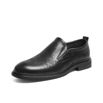 RED DRAGONFLY Casual Shoes Slip on Men's Dress Shoes Men's Black