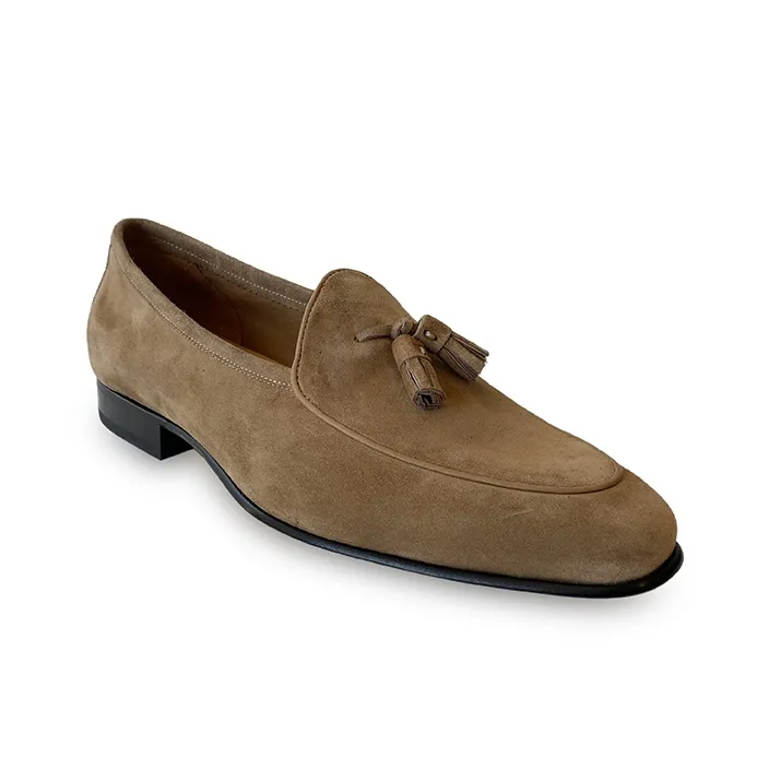 ANTONIO BAREZZI 2024 Summer Men's New Arrival Yuppie Style Pre-Cow Leather Belgian Loafers-13